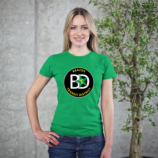 BTD Logo Shirt in Kelly Green